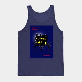 Halloween. House on the hill Tank Top